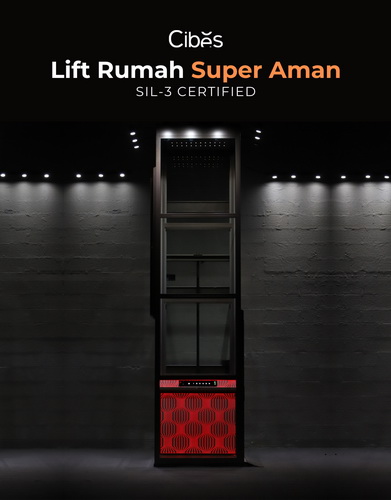 Lift Rumah Super Aman Dari Cibes Lift Indonesia!